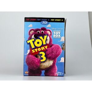 Toy Story Trilogy Ultimate Toy Box Collection Blu-ray DVD Rare 10-Disc Set 1 2 3
